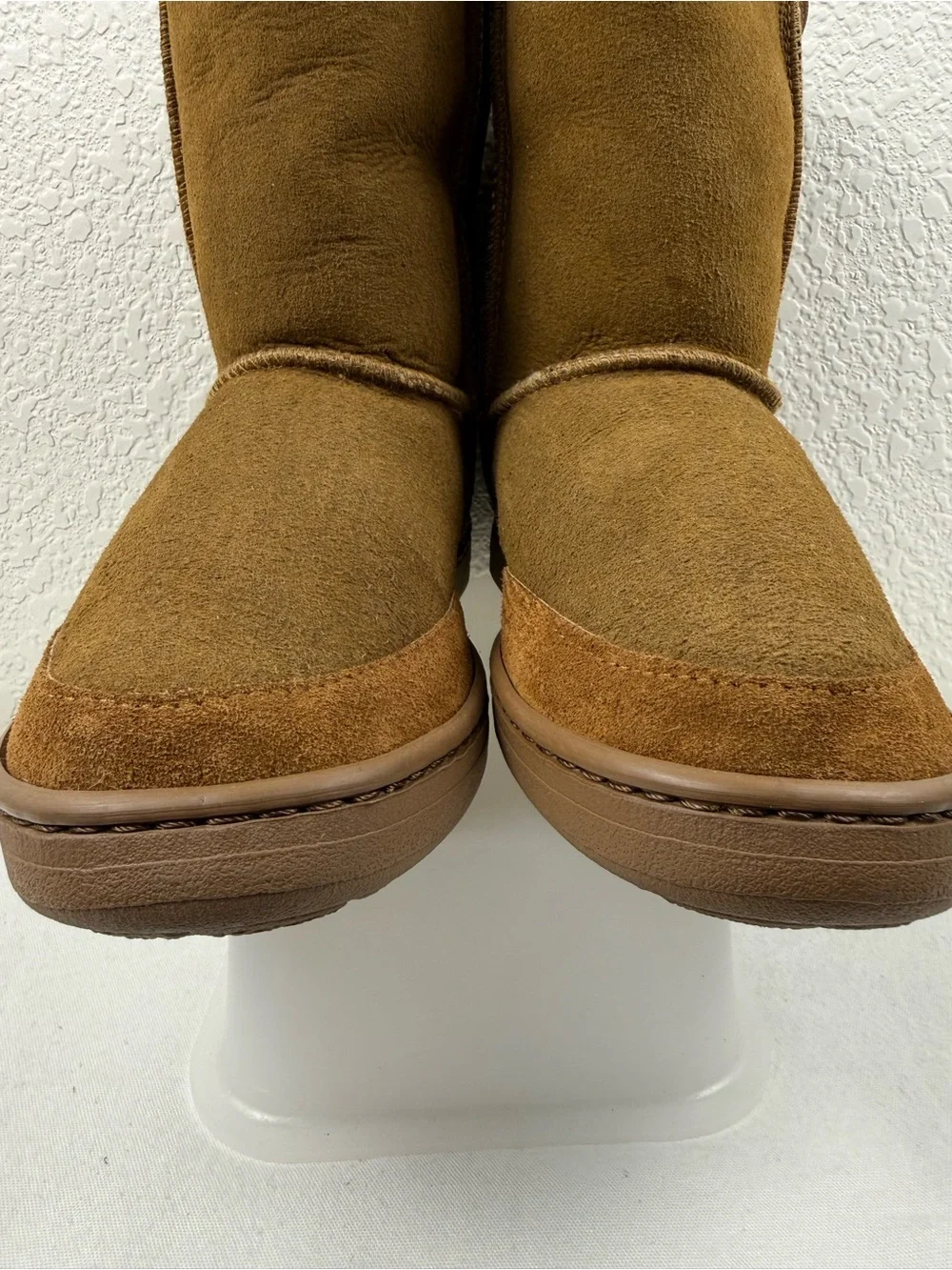UGG Classic Short Boots | Chestnut Suede | Pure Wool Pile | Men's 10
